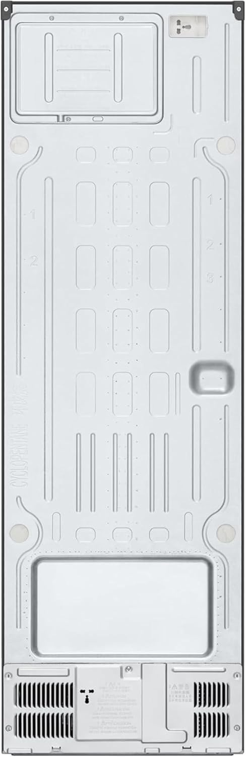 LG GLM71MCCSX, Klasse C, 386 L, Kühlgerät mit Touchdisplay, XXL-Stauraum, DoorCooling+, WiFi - Matte Black