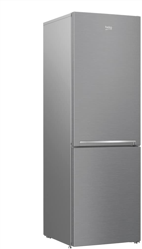 Beko RCNE366E70ZXBRN bPRO700 freistehende Kühl-/Gefrierkombination, großer Kühlschrank, 323 l Gesamtrauminhalt, HarvestFresh, NoFrost, leise, SmoothFit, 0°C-Zone, Dark Inox