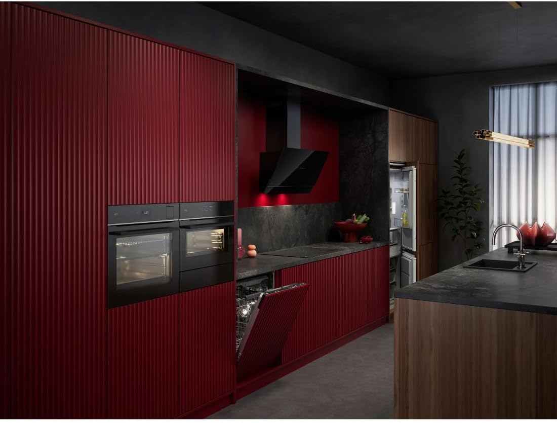 AEG IKE84441XB Autarkes Kochfeld / Herdplatte mit Touchscreen, Topferkennung & Hob²Hood-Funktion / Induktionskochplatte / 4 Kochzonen / Edelstahlrahmen / 80 cm Schwarz