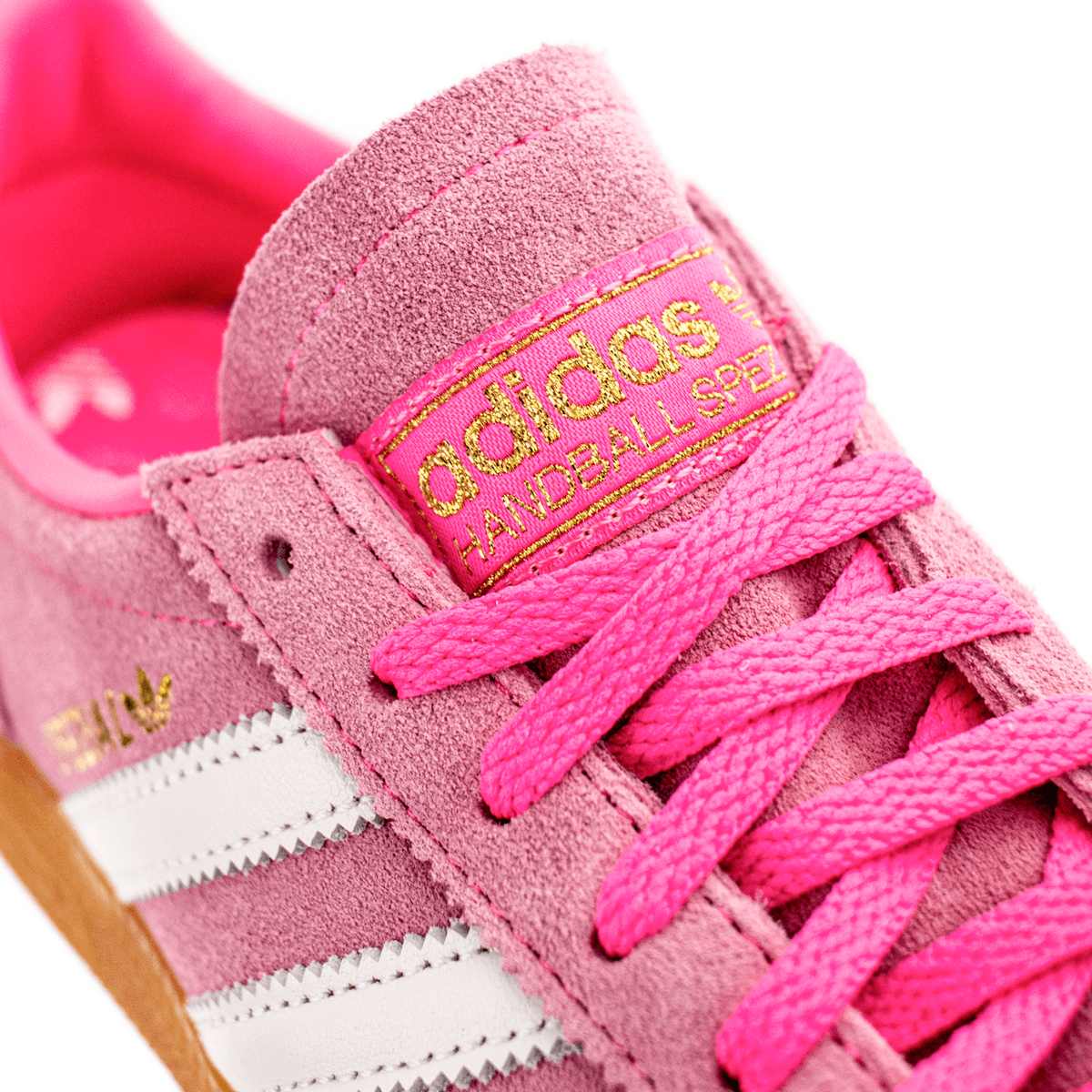 Drei Streifen Handball Spezial W JI2654 - rosa-weiss-gum