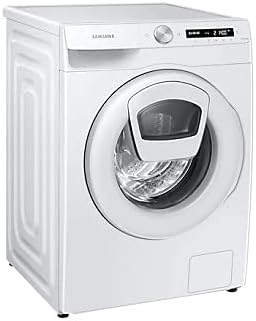 Samsung WW8NK52K0VW/EG Waschmaschine, 8 kg, 1200 U/min, SLIM Platzsparer, Ecobubble, AddWash, Hygiene-Dampfprogramm, Weiß