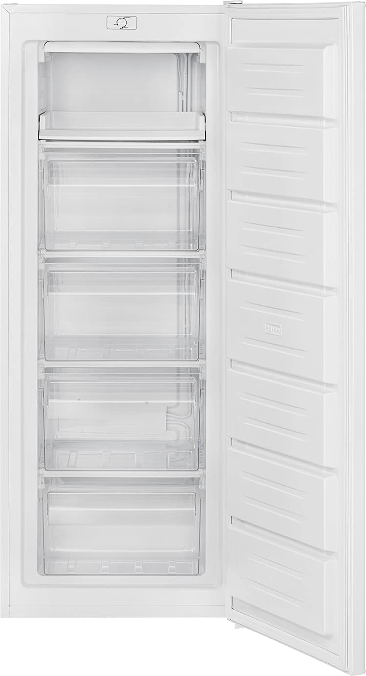 Bomann® Gefrierschrank | Tiefkühlschrank | Freezer | Nutzinhalt 168 Liter | wechselbarer Türanschlag | 4 Sterne Gefrierraum | GS 7340 inox