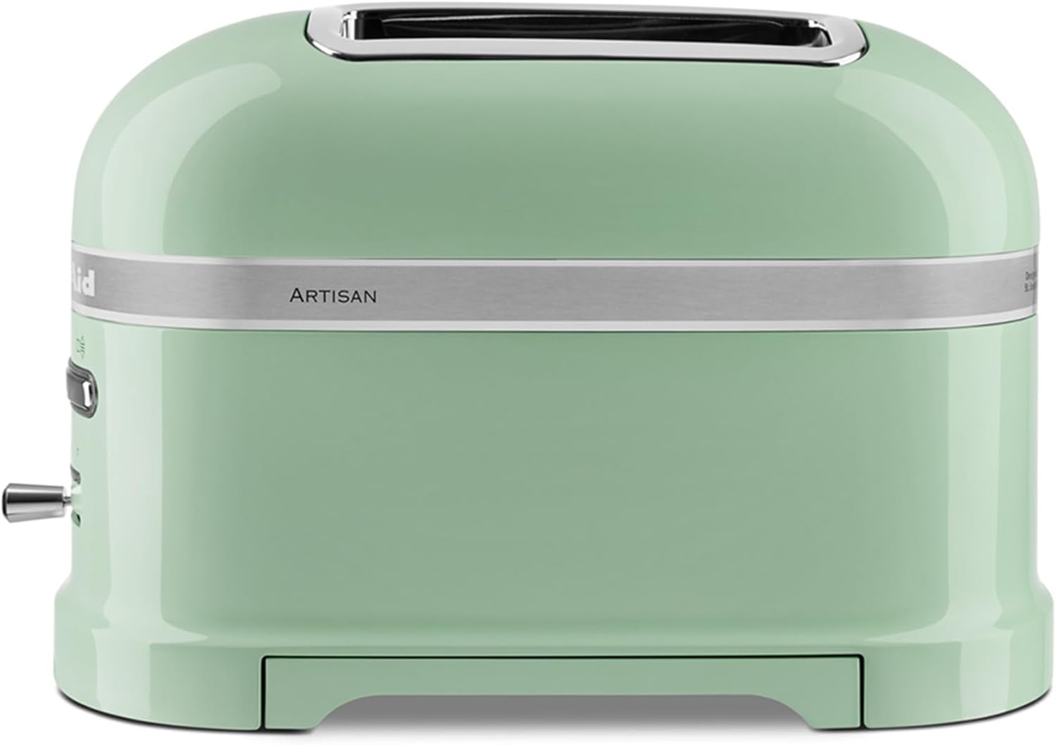 KitchenAid Toaster für 2 Scheiben mit Sandwich-Zange | Artisan | Retro Toast Machine | Verschiedene Funktionen und Bräunungsstufen | Grün