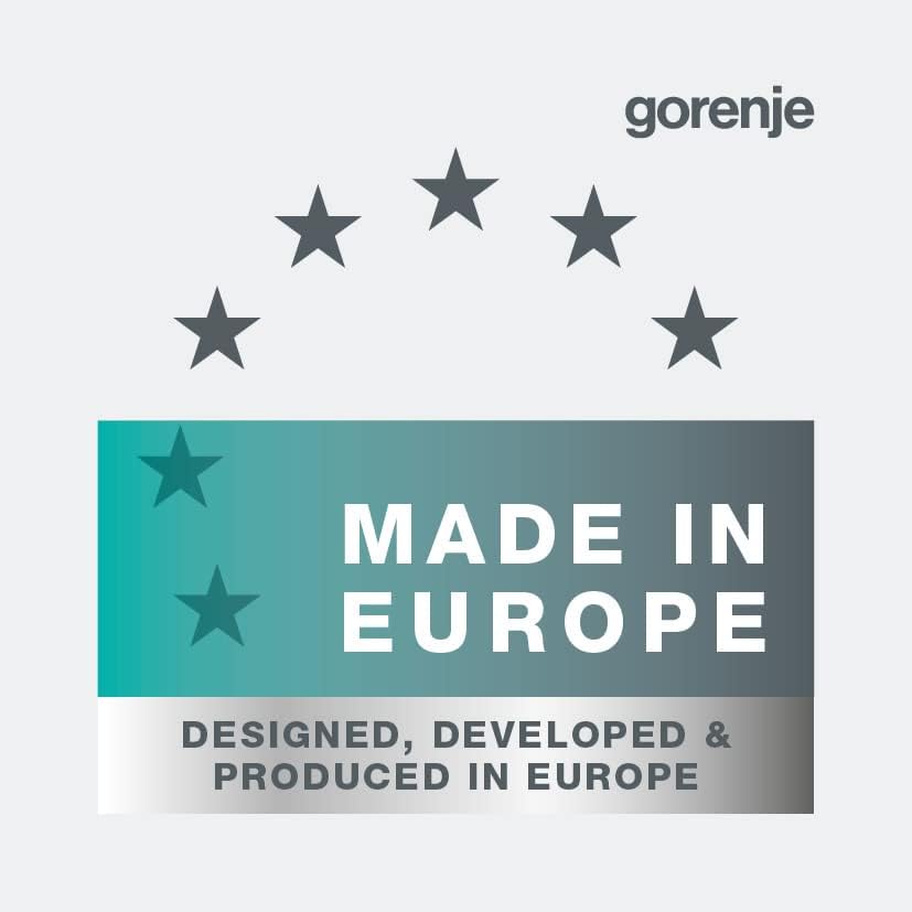 Gorenje GS 620 C10S Freistehender Geschirrspüler/ 60cm / 14 Maßgedecke / 3 Körbe / 5 Programme/Inverter PowerDrive Motor/SpeedWash/TotalDry/vollständiger Überlaufschutz/Grau Metallic