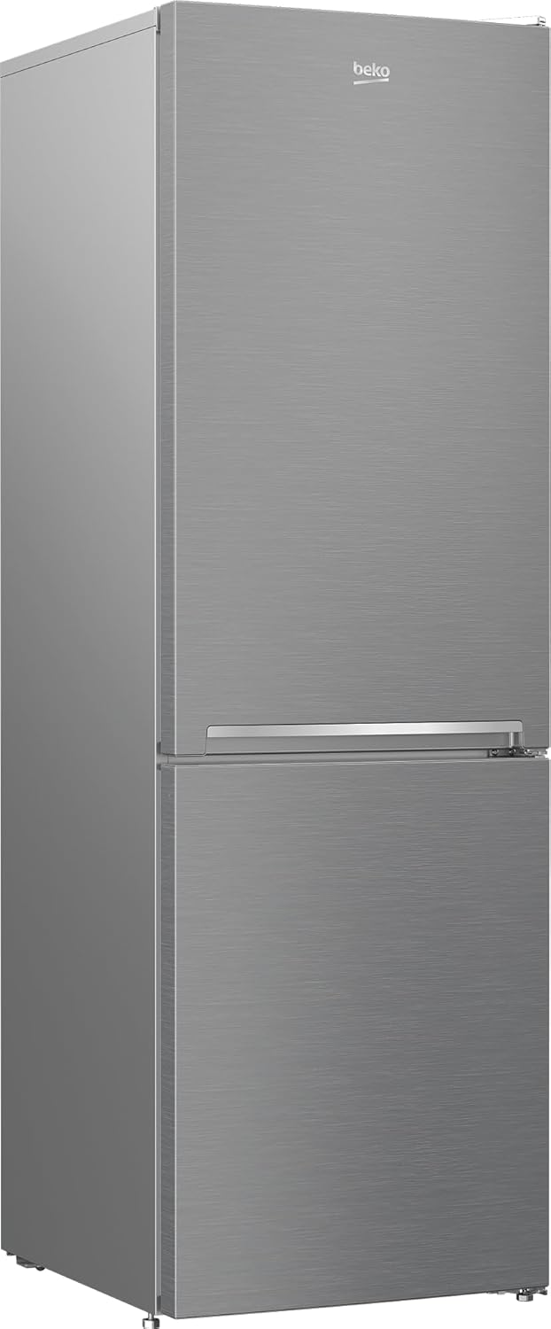 Beko RCNE366E70ZXBRN bPRO700 freistehende Kühl-/Gefrierkombination, großer Kühlschrank, 323 l Gesamtrauminhalt, HarvestFresh, NoFrost, leise, SmoothFit, 0°C-Zone, Dark Inox