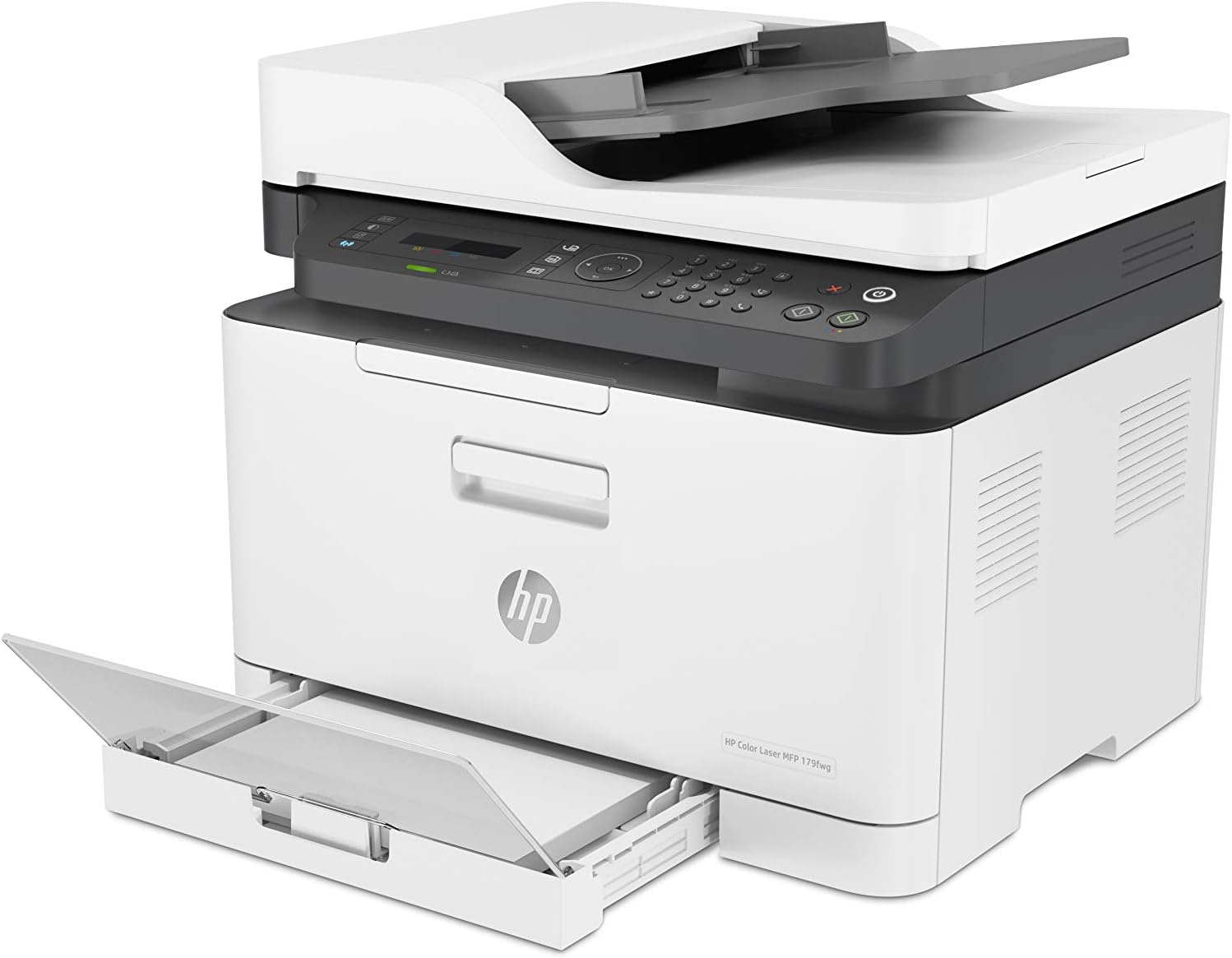 HP Color Laser MFP 179fwg Multifunktions-Farblaserdrucker, Drucken, Kopieren, Scannen, Faxen, Automatische Dokumentenzuführung, Wi-Fi, Ethernet, USB, HP Smart App