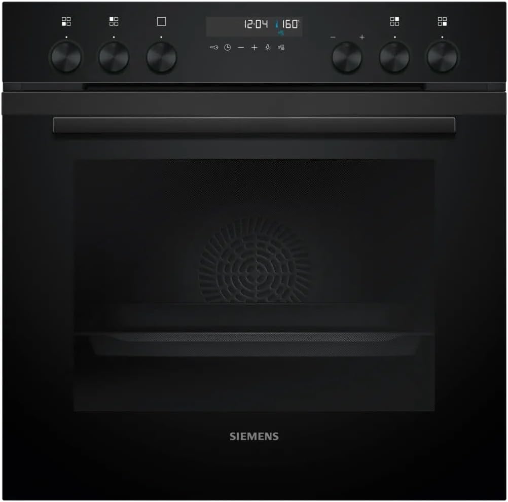 Siemens EQ522IA01, Einbauherd-Set, Bestehend aus HE517GBS4 Herd, 60 x 60 cm, 3D Heißluft, Selbstreinigung, Clip Auszug & EI645CFB6E Induktionskochfeld, Bräterzone, powerBoost, Edelstahl Rahmen