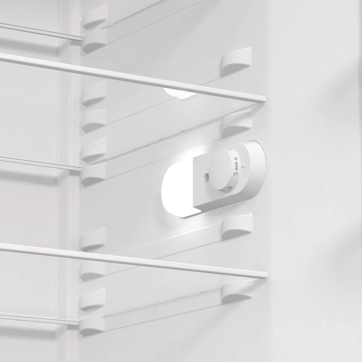 Gorenje R 619 DAXL6 Kühlschrank/AdaptTech/FreshZone/Schnellkühlfunktion/Umluft-Kühlsystem/LED Display / 398l / 185cm / EEK D/Edelstahl