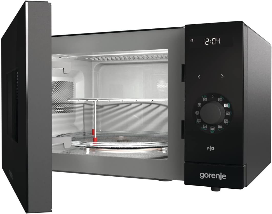Gorenje MO 20 A3X Mikrowelle/ ChildLock/ AquaClean/ TouchControl/ SmartDisplay/Auftaufunktion/ 11 Automatikprogramme/ 5 Leistungsstufen/ 20l/ 800 W/ Edelstahl