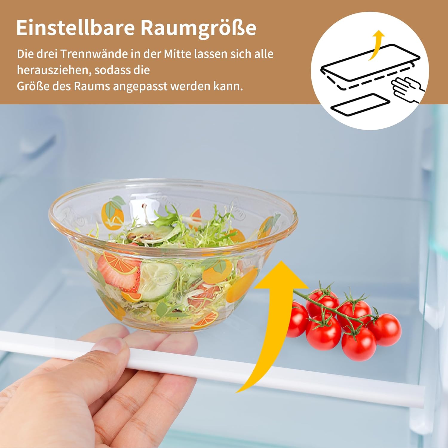 Merax Kühlschrank mit Gefrierfach, Kühl-Gefrierkombination, klein Kühlschrank mit 51L und Gefrierschrank 21L, Leise, LED, Glasablagen, Gemüsefach, Türablagen, für Küche, Wohnzimmer, Büro, Schwarz