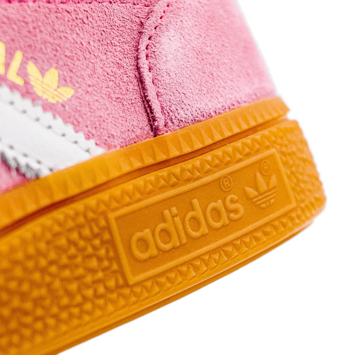 Drei Streifen Handball Spezial W JI2654 - rosa-weiss-gum