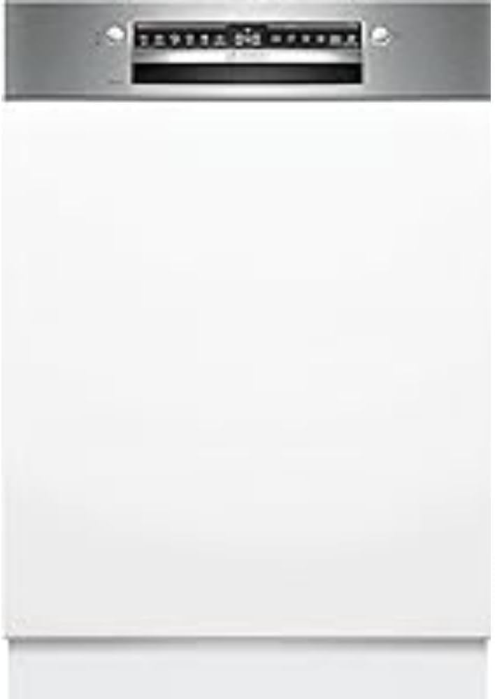 Bosch SMU4ECS28E, Serie 4, Smarter Unterbau-Geschirrspüler 60 cm, Besteckschublade, Spülmaschine Made in Germany, besonders Leise, Extra Trocknen, schneller sauberes Geschirr, Ferndiagnose, Edelstahl