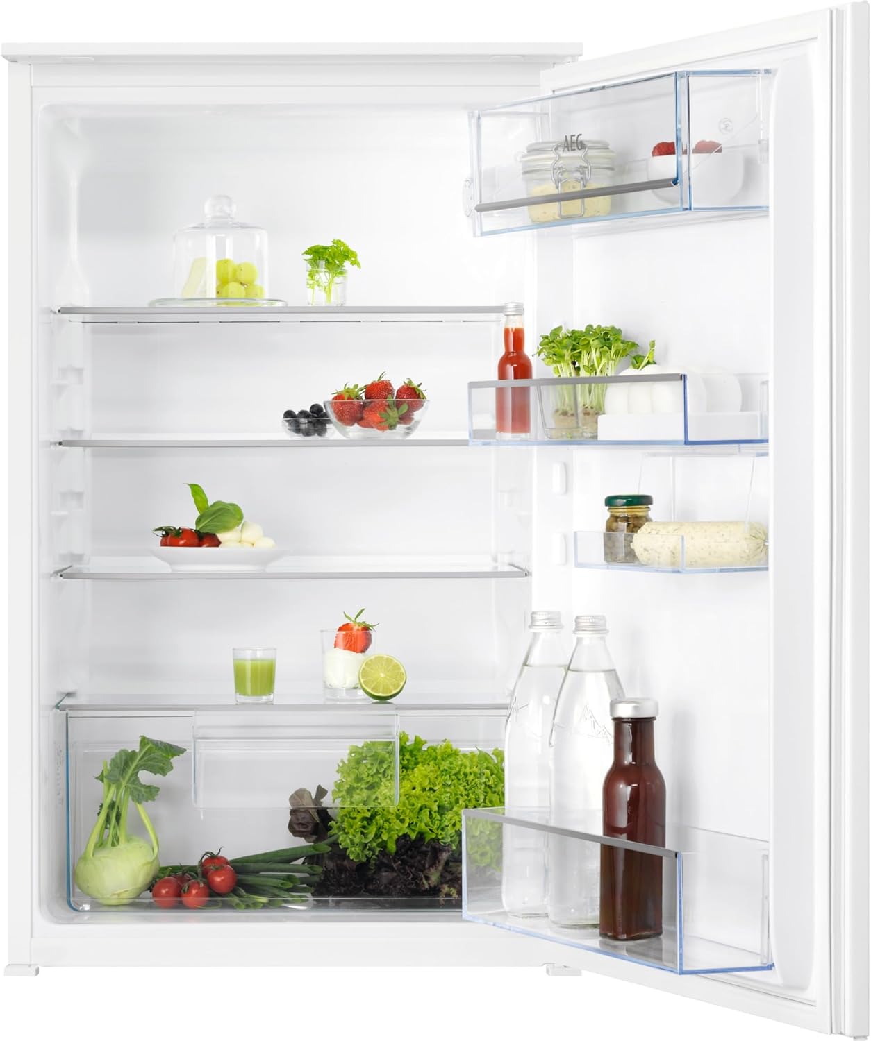 AEG TSK5O881ES Built-In Fridge / 880 mm / 142 L/Tow Door/E