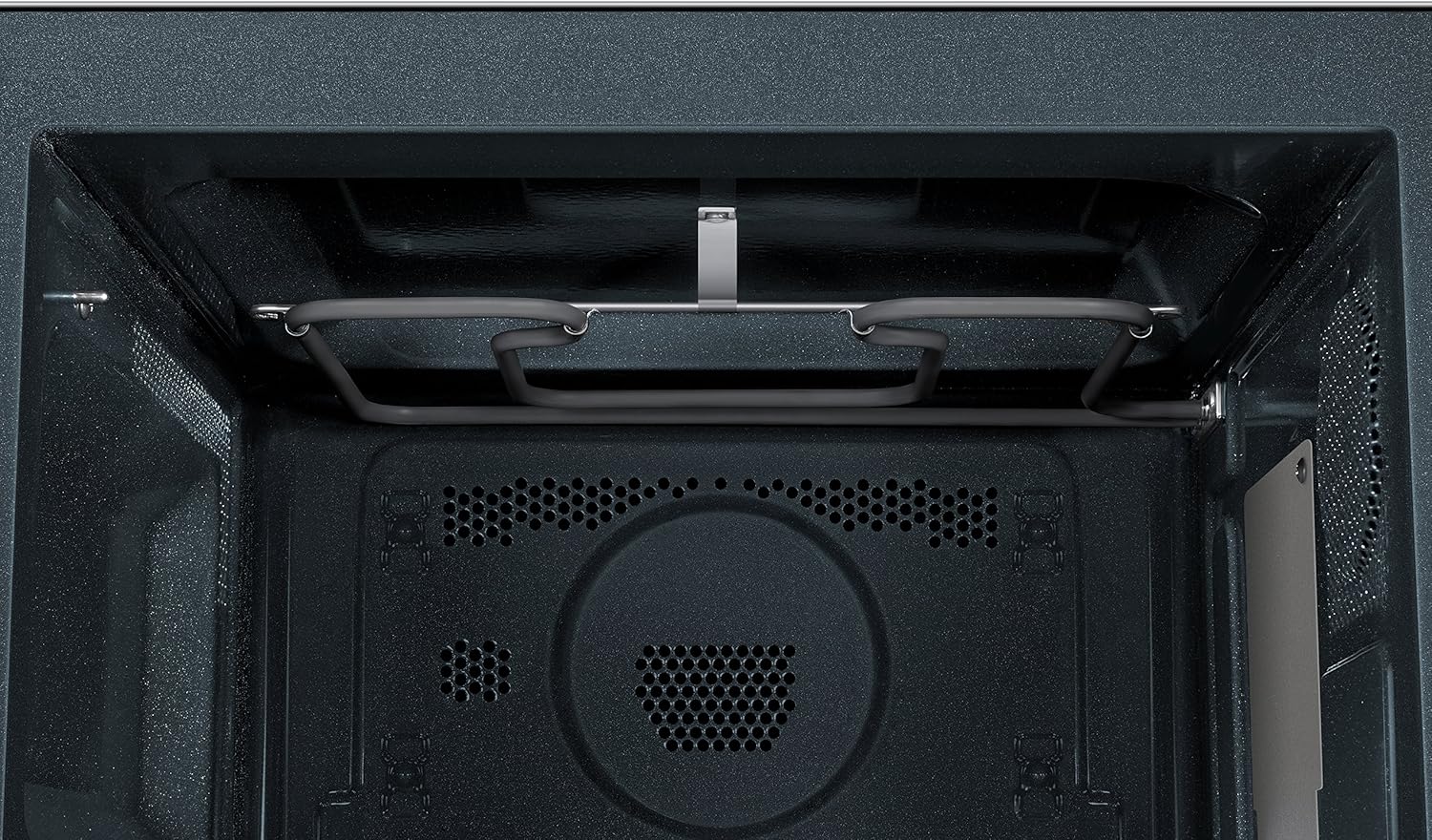 Samsung MC2BM6035CS/EG Kombi-Mikrowelle mit Grill und Heißluft, 900 W, 28 ℓ Garraum (Extra groß), 51,7 cm Breite, HotBlast-Technology, SlimFry, Silber