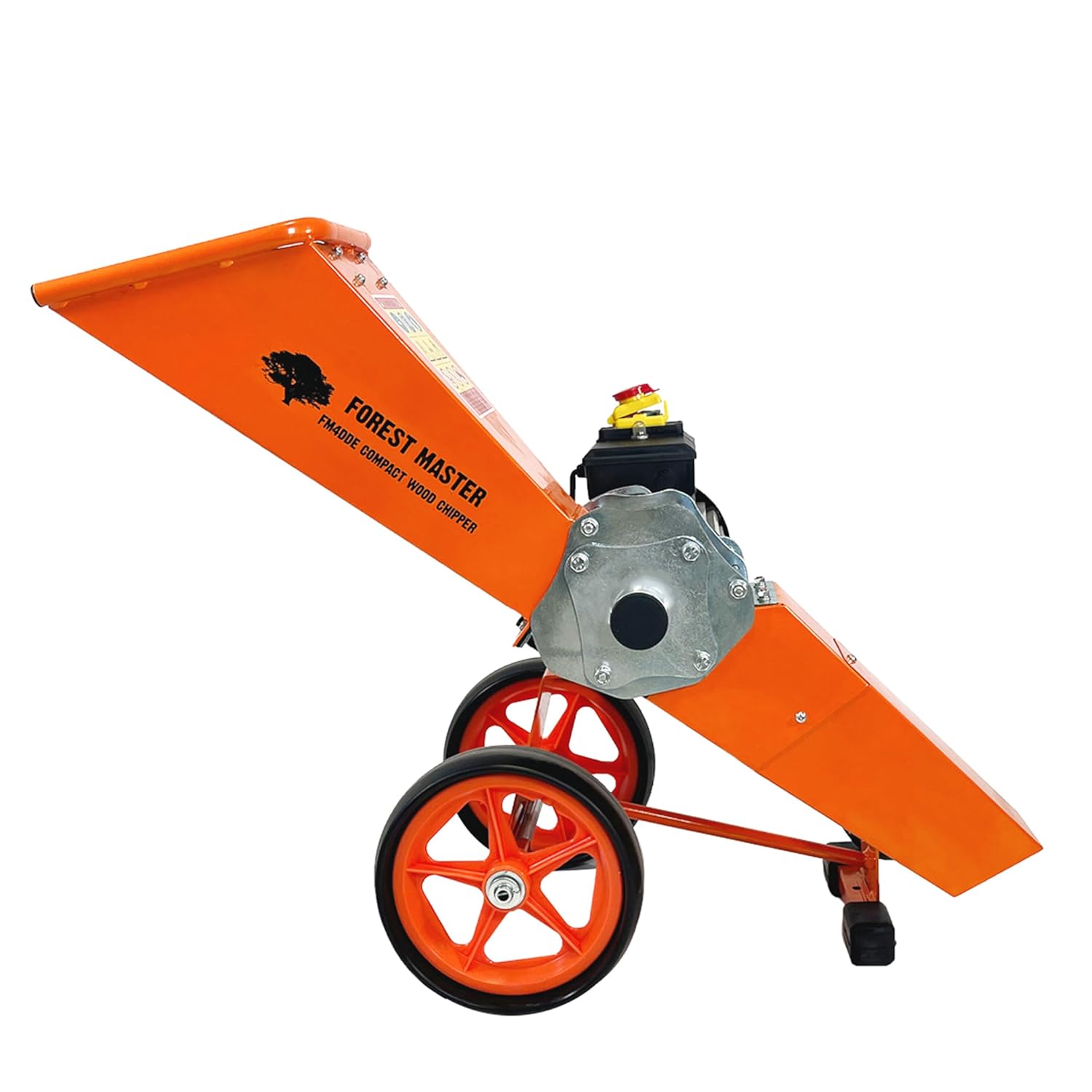 Forest Master FM4DD-MUL Elektrischer 4-PS-Kompaktholzhäcksler / Häcksler / Mulcher für den Garten