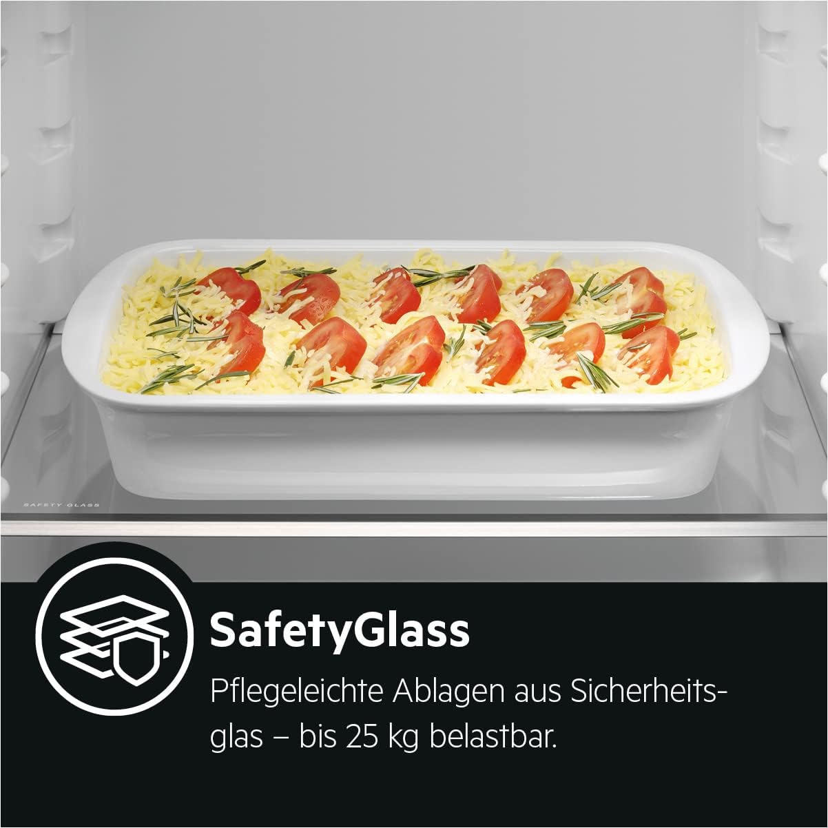 AEG RTS814DXAW Freistehender Tisch-Kühlschrank / 845 mm / 134 L / D