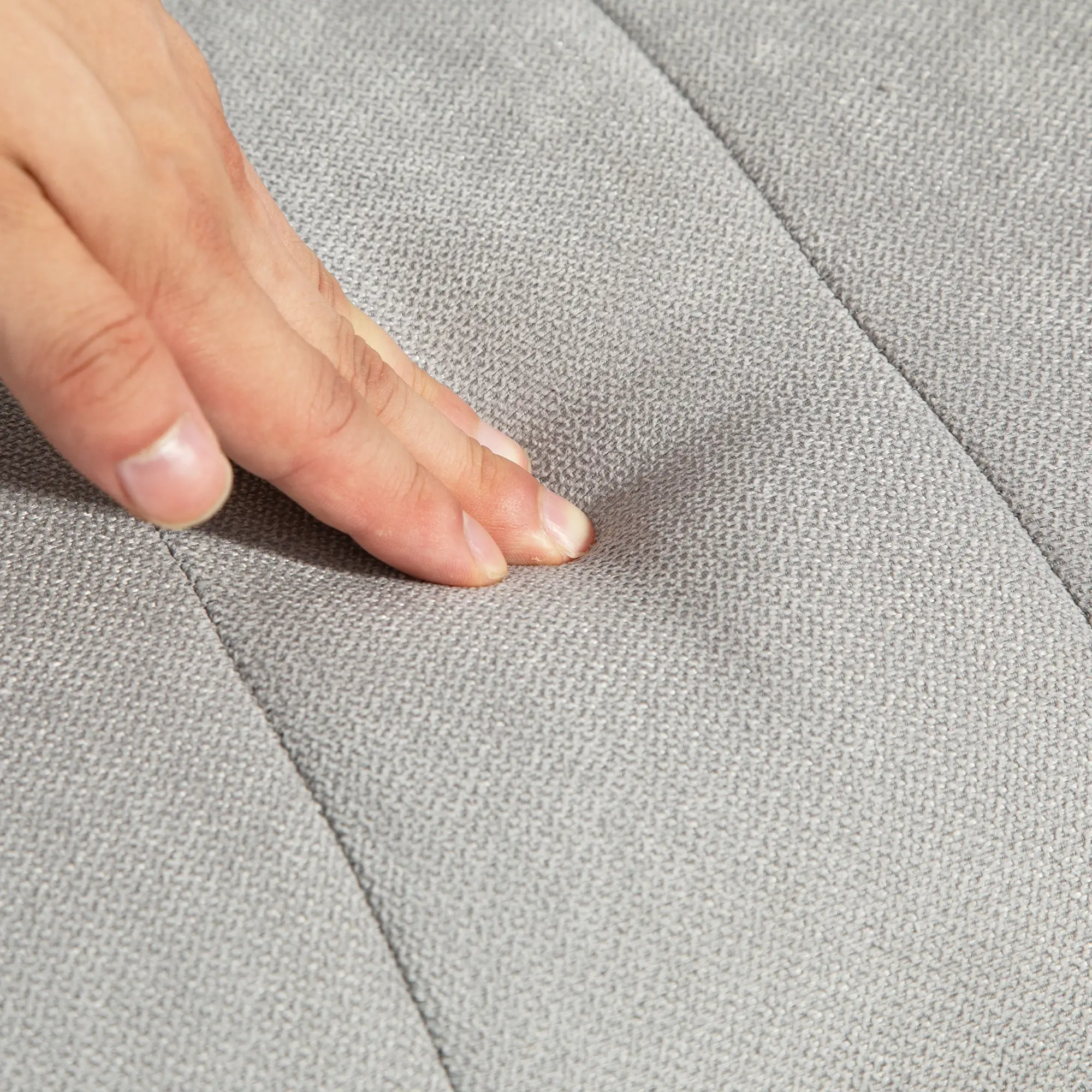 HOMCOM Schaukelstuhl mit Lendenkissen und Seitentasche