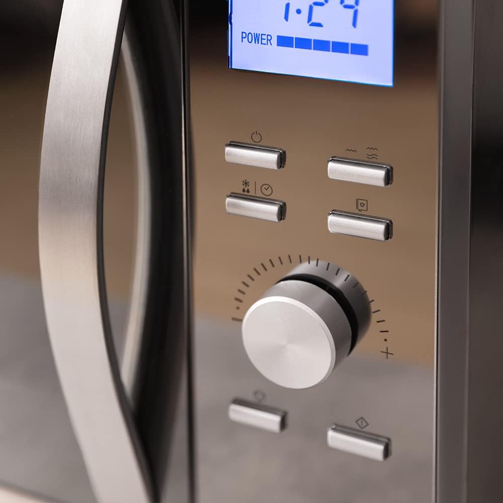 Cecotec Mikrowelle mit ProClean 8110 Grill. 28l Kapazität, Ready2Clean Beschichtung, 1000 W Leistung, 1000 W Grill, 5 Betriebsebenen, 8 Programme, 60 min Timer, LED-Anzeige