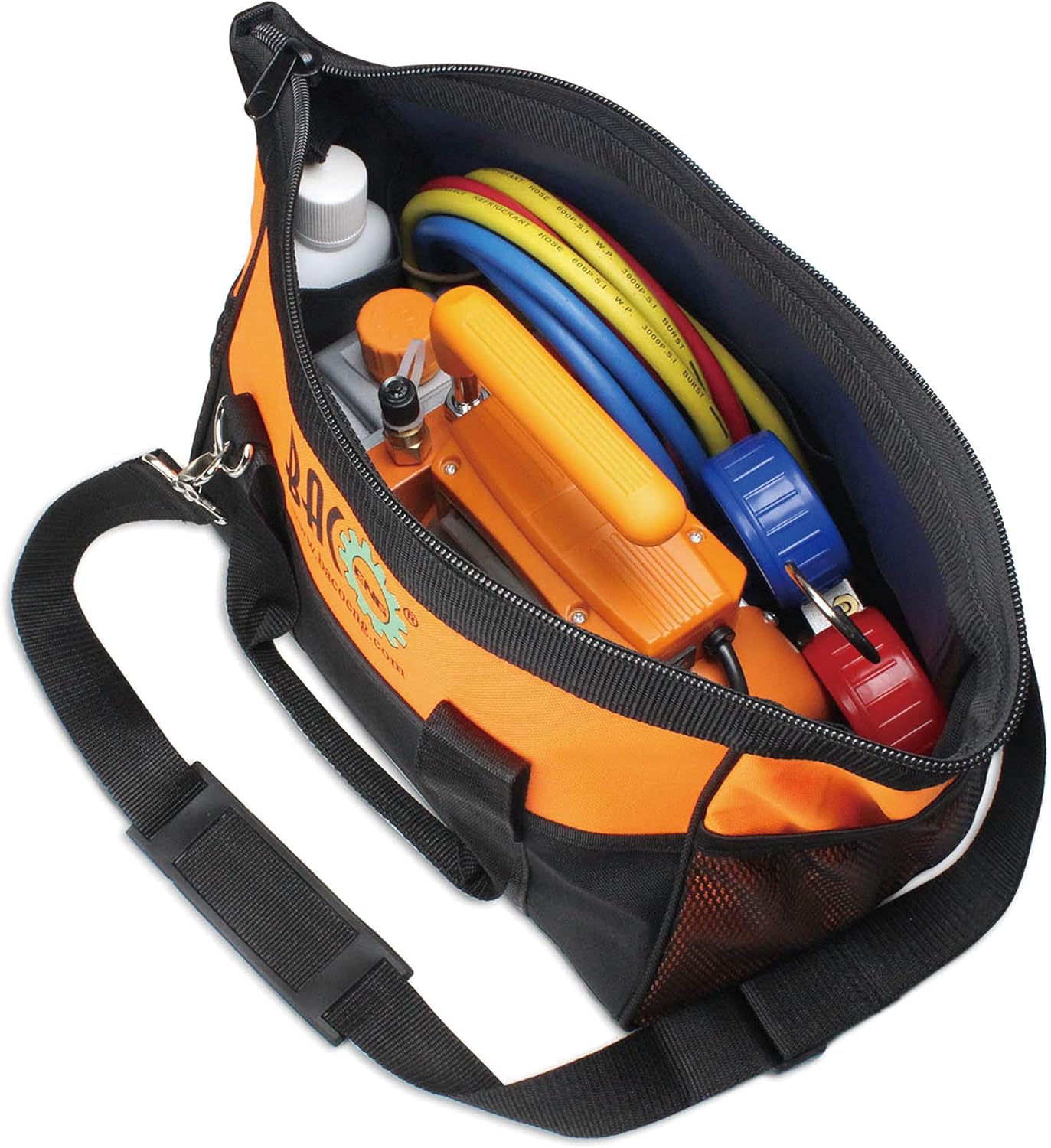 BACOENG Vakuumpumpe klimaanlage Set für HVAC/Auto AC Kältemittelaufladung, Klimaanlage Auto Befüllen Set Ideal für R134A R410A R407C R32