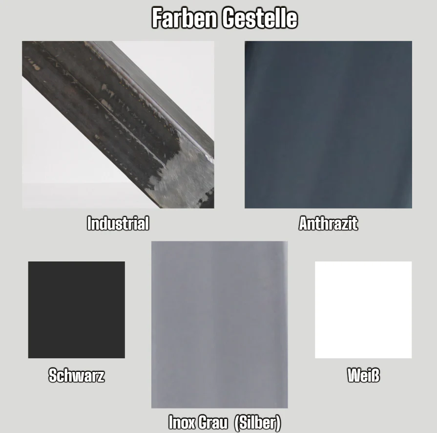 Serie MAXIM | Baumkantentisch - nur Tischplatte ohne Gestell - Eiche - versch. Gren und Farben | Lnge: 160 - 300 cm | Breite: 90 -100 cm