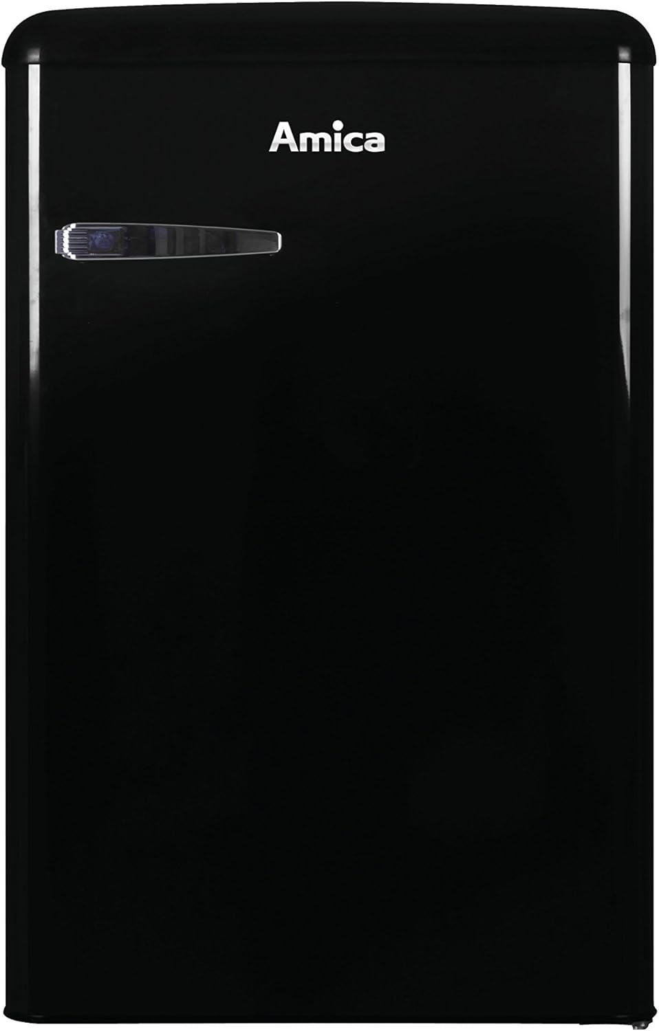 Amica KGC 15632 T Retro Kühl-/Gefrierkombination / Ice Blue (Türkis) / 144cm (H) x 55cm (B) x 62cm (T) / Retro-Design / Kühlschrank mit Gefrierfach