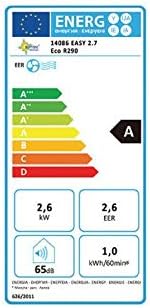 SUNTEC Mobiles Klimagerät Impuls 2.6 Eco R290 – Klimaanlage mobil und leise mit Abluftschlauch – Kühler & Entfeuchter für Räume bis 34 qm – Mobile Kühlung für Wohnung & Büro – 9.000 BTU | 2600 Watt