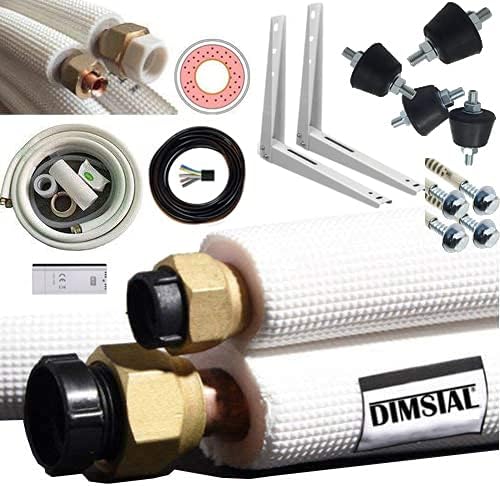 3,5kW 12000 BTU UV-C Luftsterilisation Ultra Plus Klimaanlage WiFi/App Steuerung SelfClean FollowMe +3m Leitung -> Sorglos KomplettSet