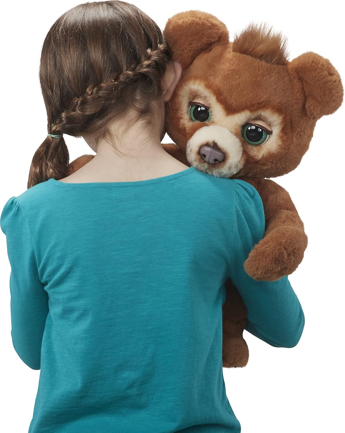 FurReal Cubby, Mein Knuddelbr, interaktives Plüschtier, ab 4 Jahren Braun