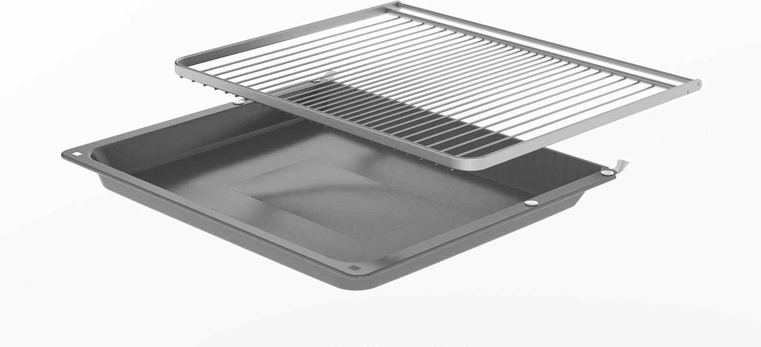 Siemens EQ522IA01, Einbauherd-Set, Bestehend aus HE517GBS4 Herd, 60 x 60 cm, 3D Heißluft, Selbstreinigung, Clip Auszug & EI645CFB6E Induktionskochfeld, Bräterzone, powerBoost, Edelstahl Rahmen