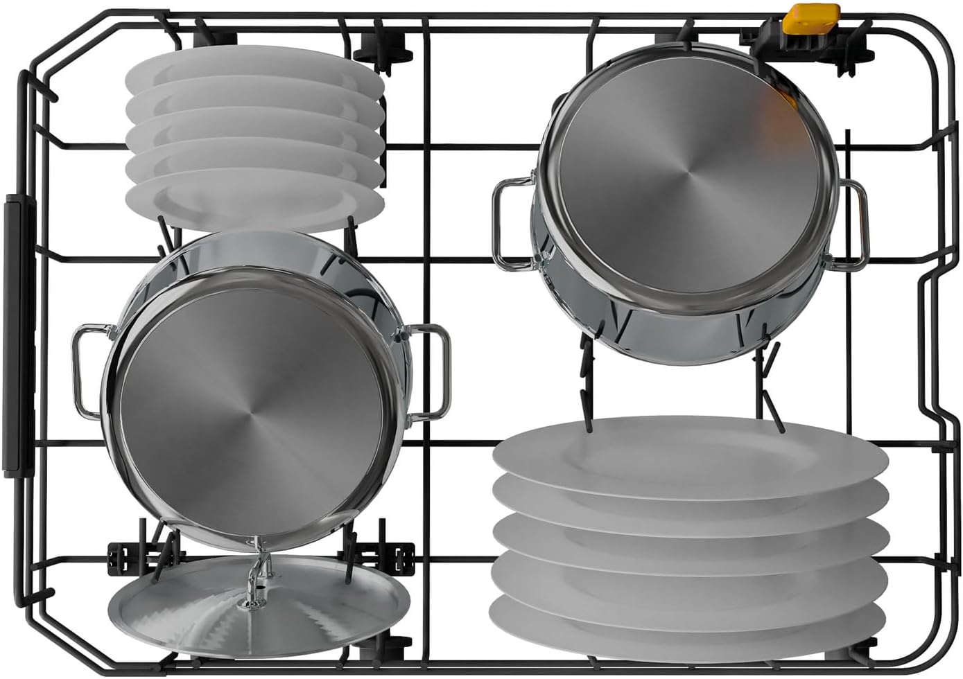 Bauknecht BK6FC11BS7A0X Vollintegrierbarer Geschirrspüler (45 cm)/ ActiveDry/Sensorprogramm/PowerClean/Besteckschublade/Hygiene-Programm/Vollwasserschutz/Multizone/Startzeitvorwahl