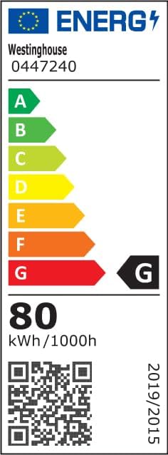 132 cm Deckenventilator Bendan 72220 mit Einzelleuchte und fünf Flügeln, Ausführung in seidenmattem Chrom mit Opalmilchglas