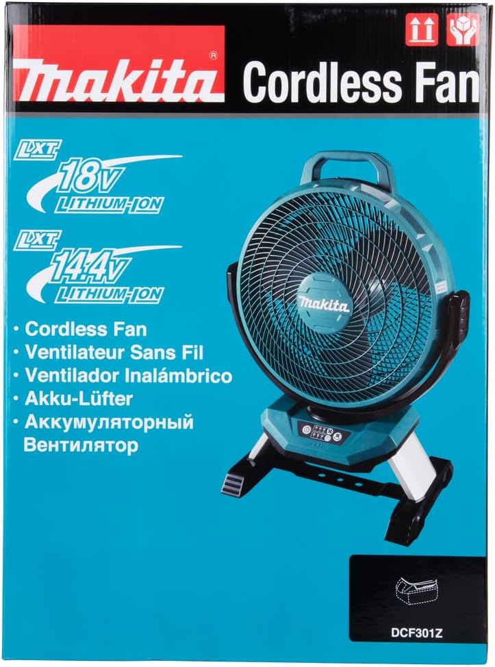 Makita DCF301Z Akku-Lüfter 18V (ohne Akku, ohne Ladegerät)