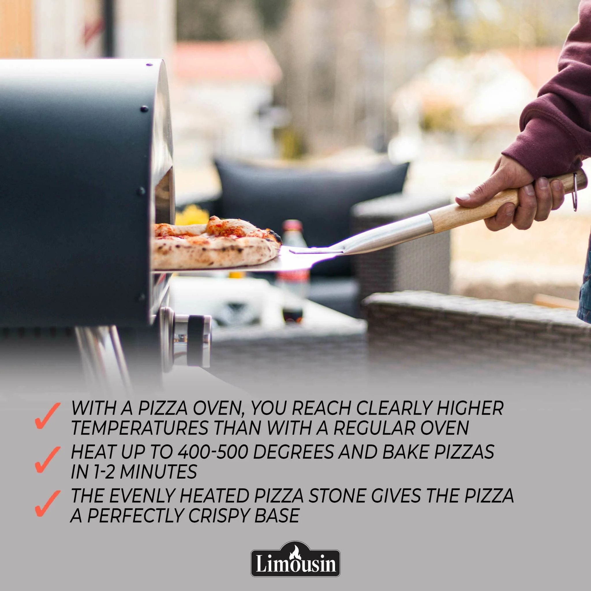 Limousin Pizzaofen Premium 12