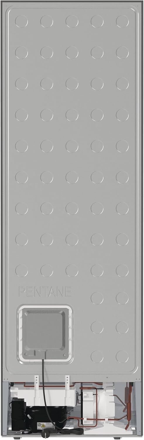 Gorenje N 619EAXL4 Kühl-Gefrier-Kombination/ LED Display/ 186 cm/ 300 l/ NoFrostPLus/ Gemüsefach mit Feuchteregler/ FastFreeze/ edelstahl