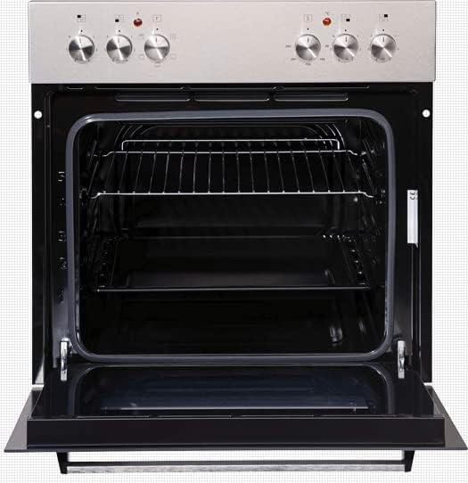 PKM Einauherdset BIC3-IGKIX-2 | Edelstahlblende | Glaskeramikkochfeld 60cm | 3 Backofenfunktionen | Energieeffiziezklasse A