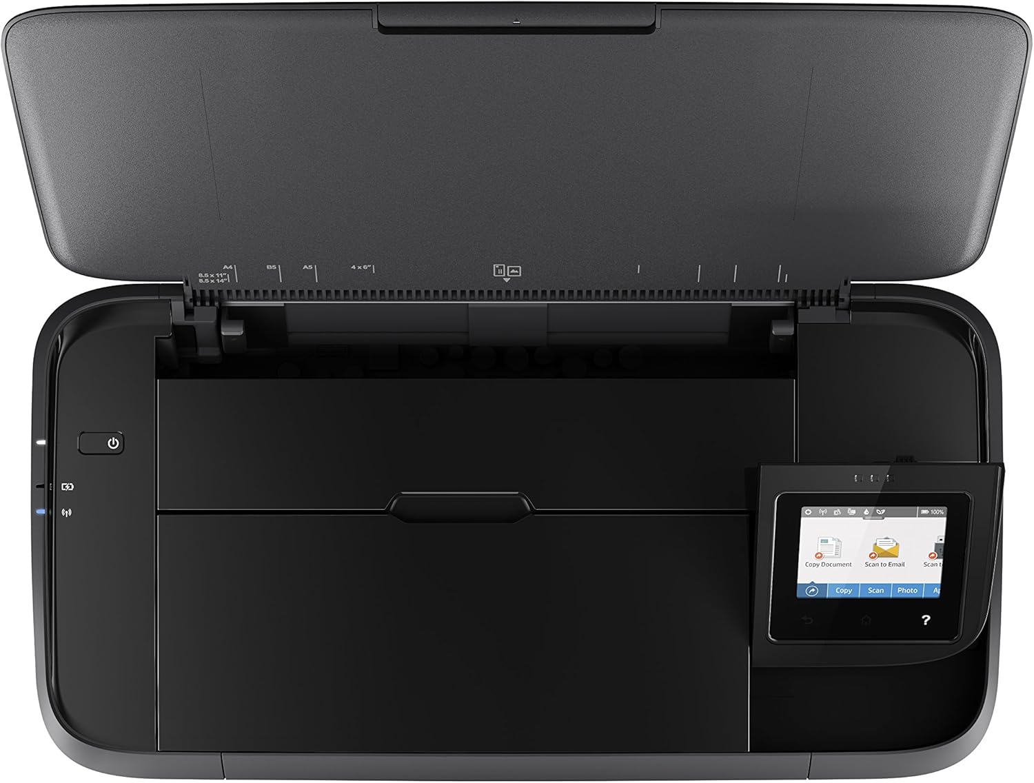 HP OfficeJet 200 Mobiler Tintenstrahldrucker (A4, Drucker, WLAN, HP ePrint, Airprint, USB, 4800 x 1200 dpi) schwarz