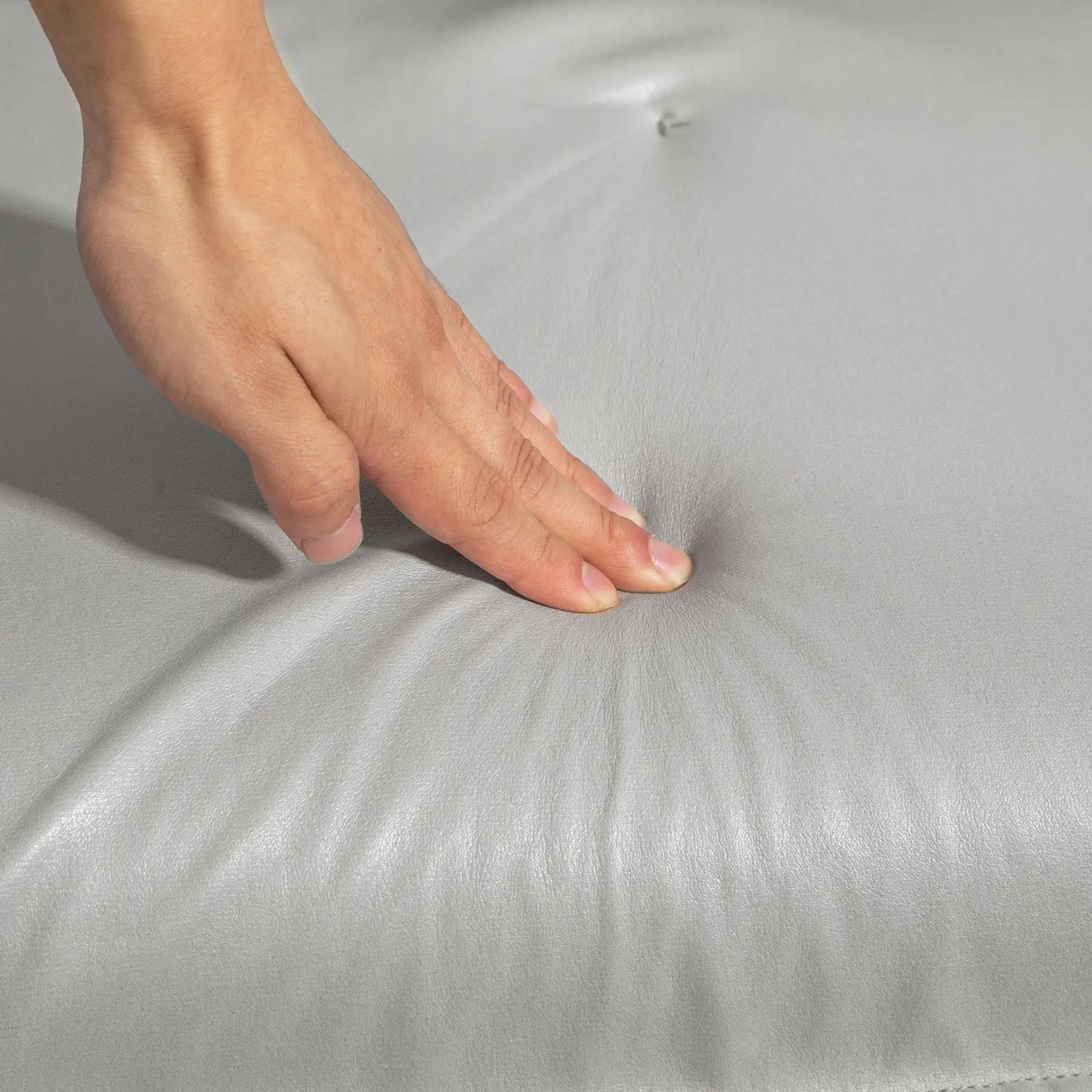 HOMCOM Schlafsessel mit 5-fach verstellbarer Rückenlehne 2in1 Bodensofa