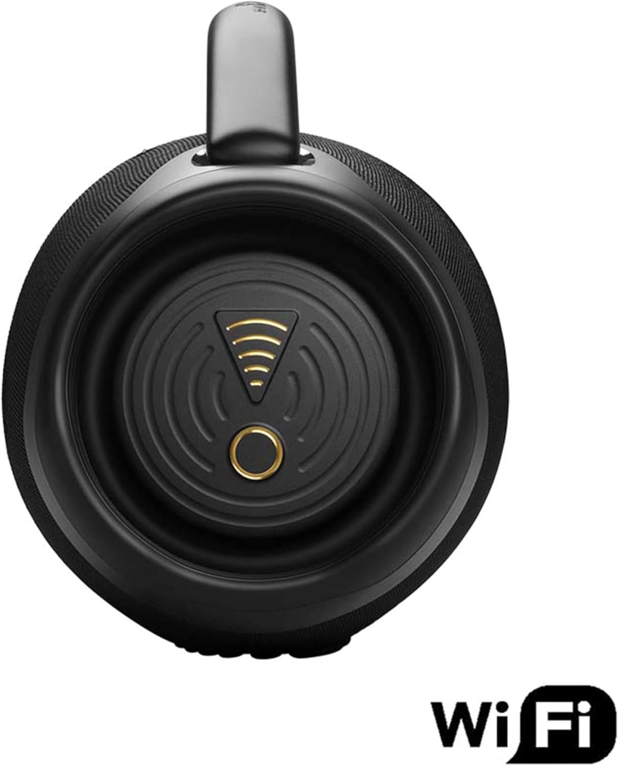 JBL Boombox 3 Wifi – Kabelloser Lautsprecher mit Bluetooth und Wifi – Kompatibel mit der JBL One App – 24 Stunden Wiedergabezeit – Wasser- und staubdicht – Integrierte Powerbank – Schwarz