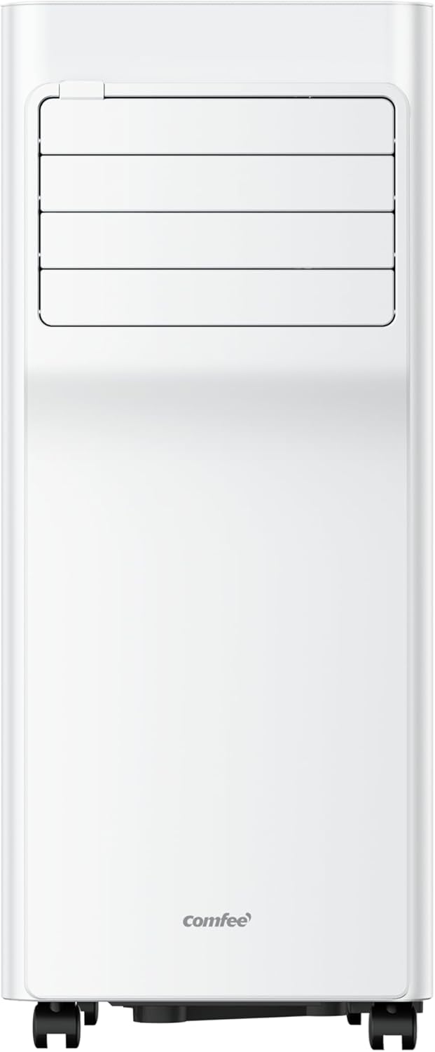Comfee Mobiles Klimagerät MPPH-09CRN7, 9000 BTU 2,6kW, Kühlen&Ventilieren&Entfeuchten, Raumgröße bis 88m³(33㎡), Mobile Klimaanlage mit Abluftschlauch