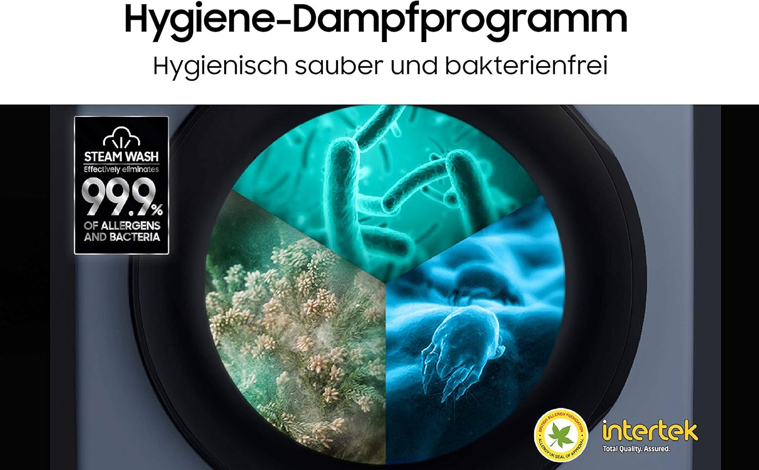 Samsung WW8NK52K0VW/EG Waschmaschine, 8 kg, 1200 U/min, SLIM Platzsparer, Ecobubble, AddWash, Hygiene-Dampfprogramm, Weiß