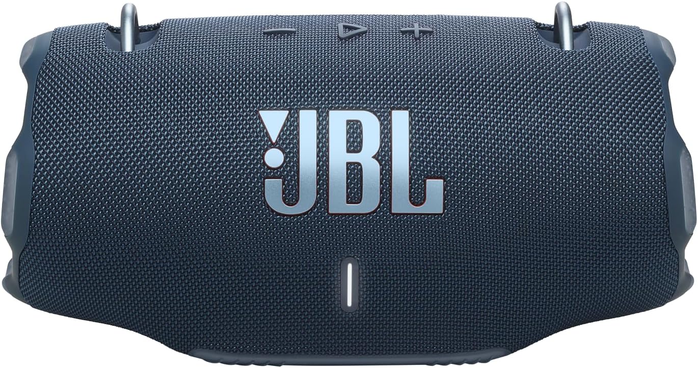 JBL Xtreme 4 Musikbox in Camouflage – Tragbare Bluetooth-Lautsprecher-Box mit tiefem Bass, KI-Sound-Boost und integrierter Powerbank – Wasserfest und staubfest – 24 Laufzeit