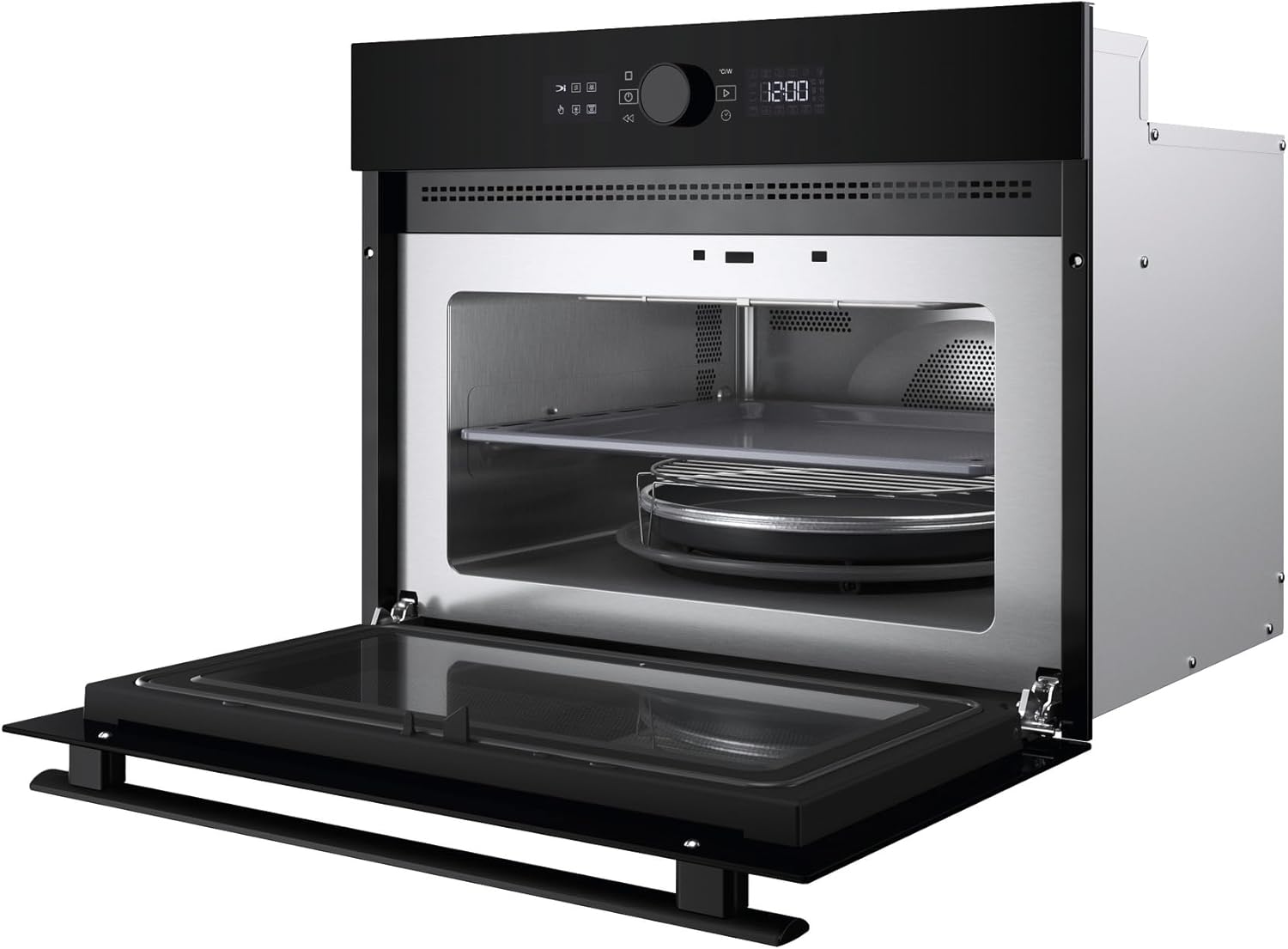 Bauknecht BMW47DMK Kombi-Mikrowelle - Mikrowelle 900 Watt, Heizelement-Grill 1600 Watt, Heißluft 1200 Watt/Dynamic Crisp – knusprige Gerichte in Rekordzeit/Schnellstart-Funktion (Rapid-Start)