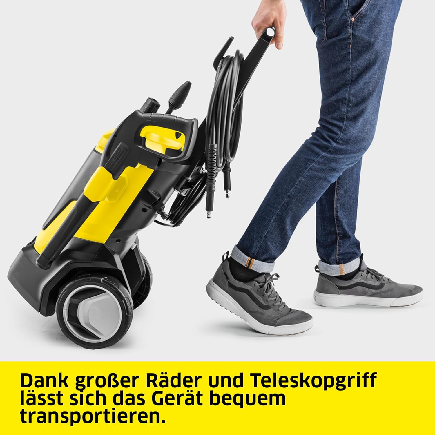 Kärcher Hochdruckreiniger K 7 Premium Power Flex, Druck: max. 180 bar, Fördermenge: 600 l/h, Flächenleistung: 60 m²/h, Gewicht: 17,9 kg, Flex-Hochdruckschlauch, Dreckfräser, Strahlrohr