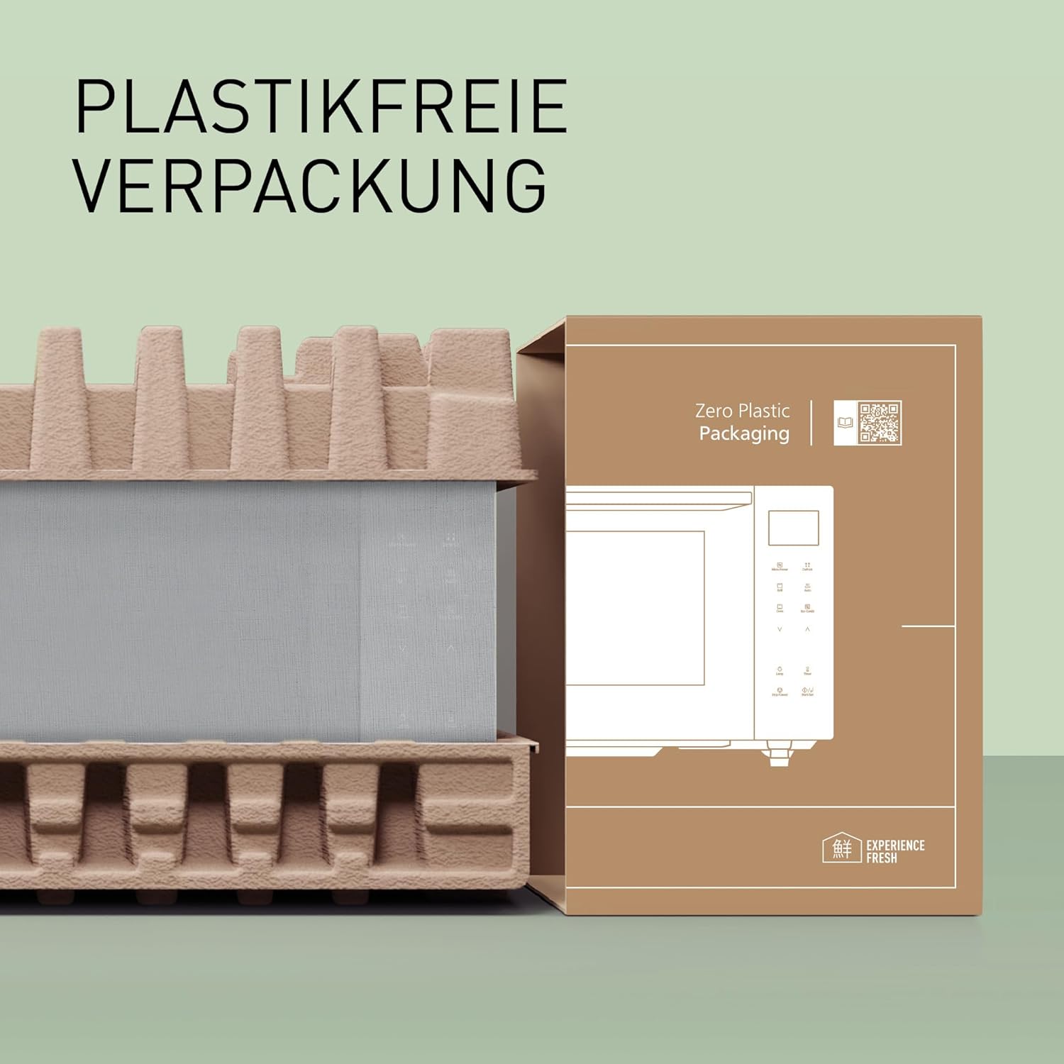 Panasonic NN-DF38PBEPG Kombi-Mikrowelle & Grill, 1000 W, 23 l, Inverter-Tech, Eco Kombi Modus, Flachbett, 16 Auto-Programme & Auftau-Modi, emailliertes Blech, Gitterrost, leichte Reinigung, Schwarz