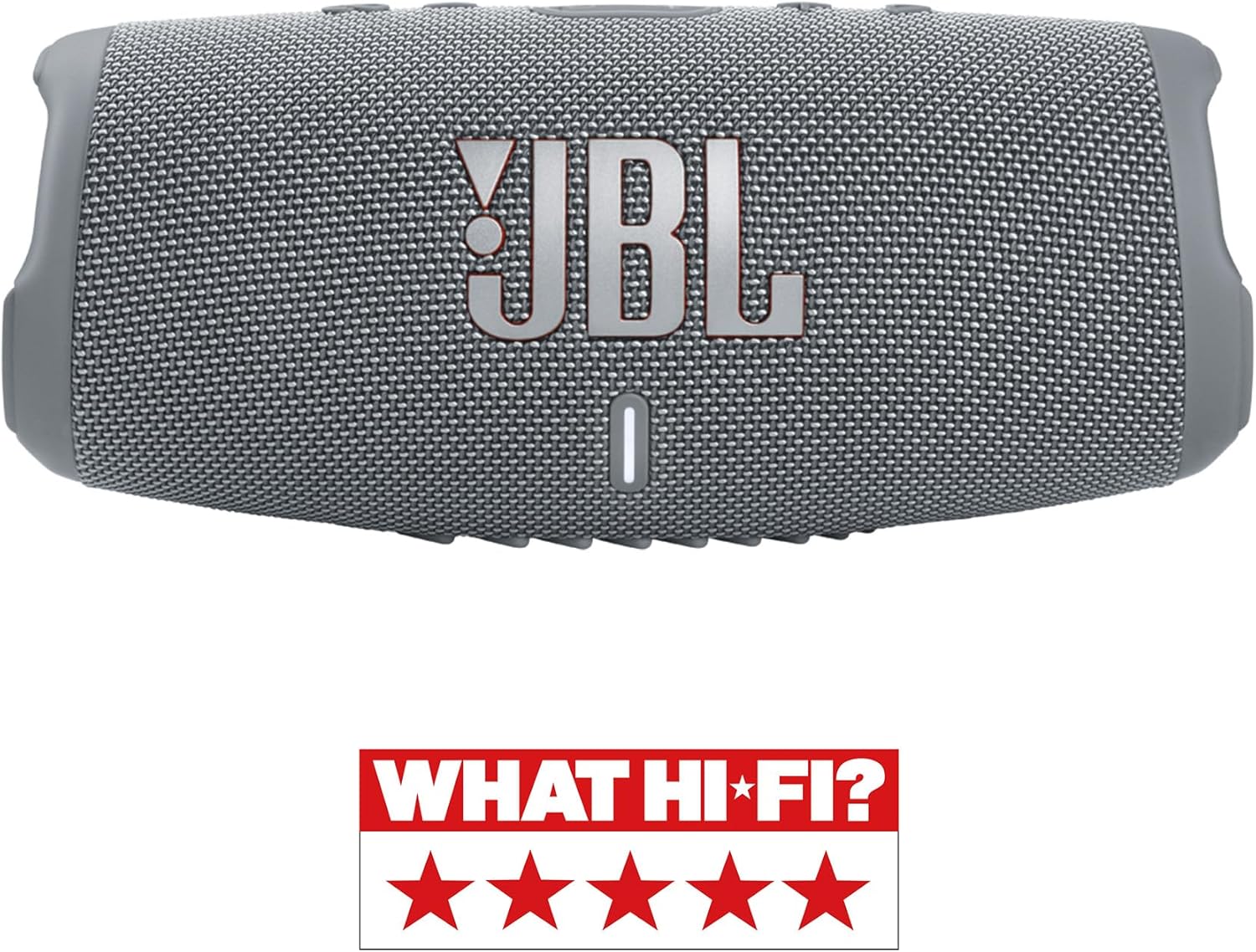 JBL Charge 5 Bluetooth-Lautsprecher in Schwarz – Wasserfeste, portable Boombox mit integrierter Powerbank – Eine Akku-Ladung für bis zu 20 Stunden kabellosen Musikgenuss