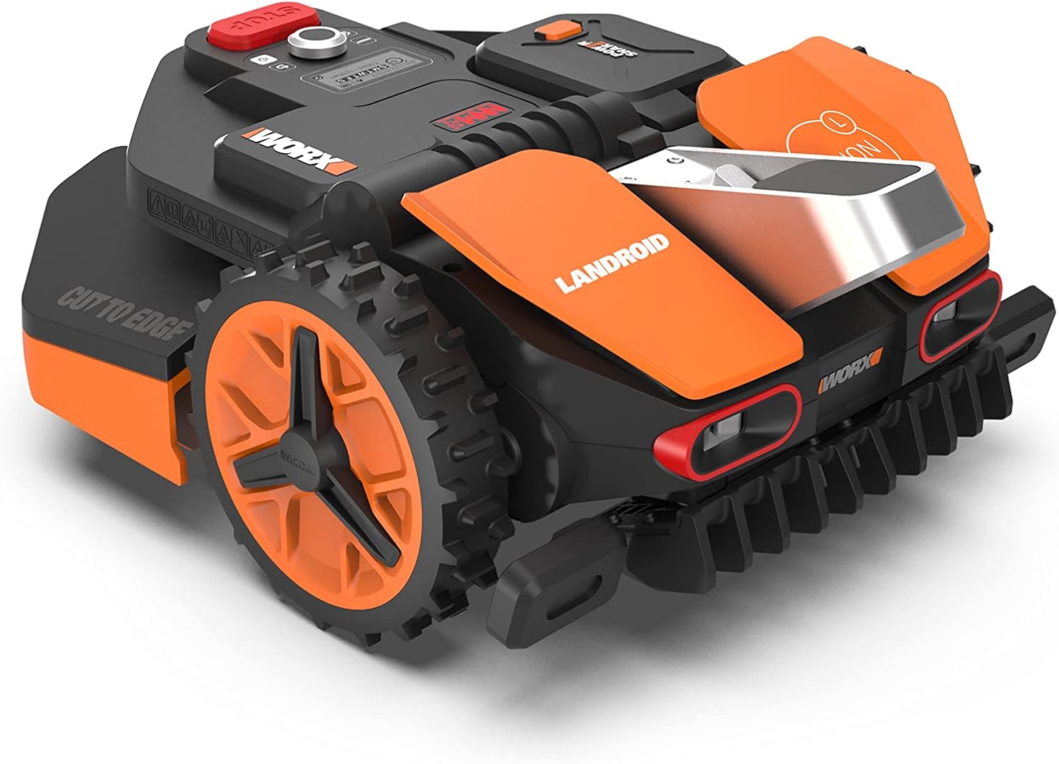 WORX Landroid Vision M600 Mhroboter WR206E.1 für Grten bis 600m - intelligenter Mhroboter ohne Begrenzungskabel – WLAN & Bluetooth – aktive Hindernisvermeidung mit KI-Technologie – APP Steuerung