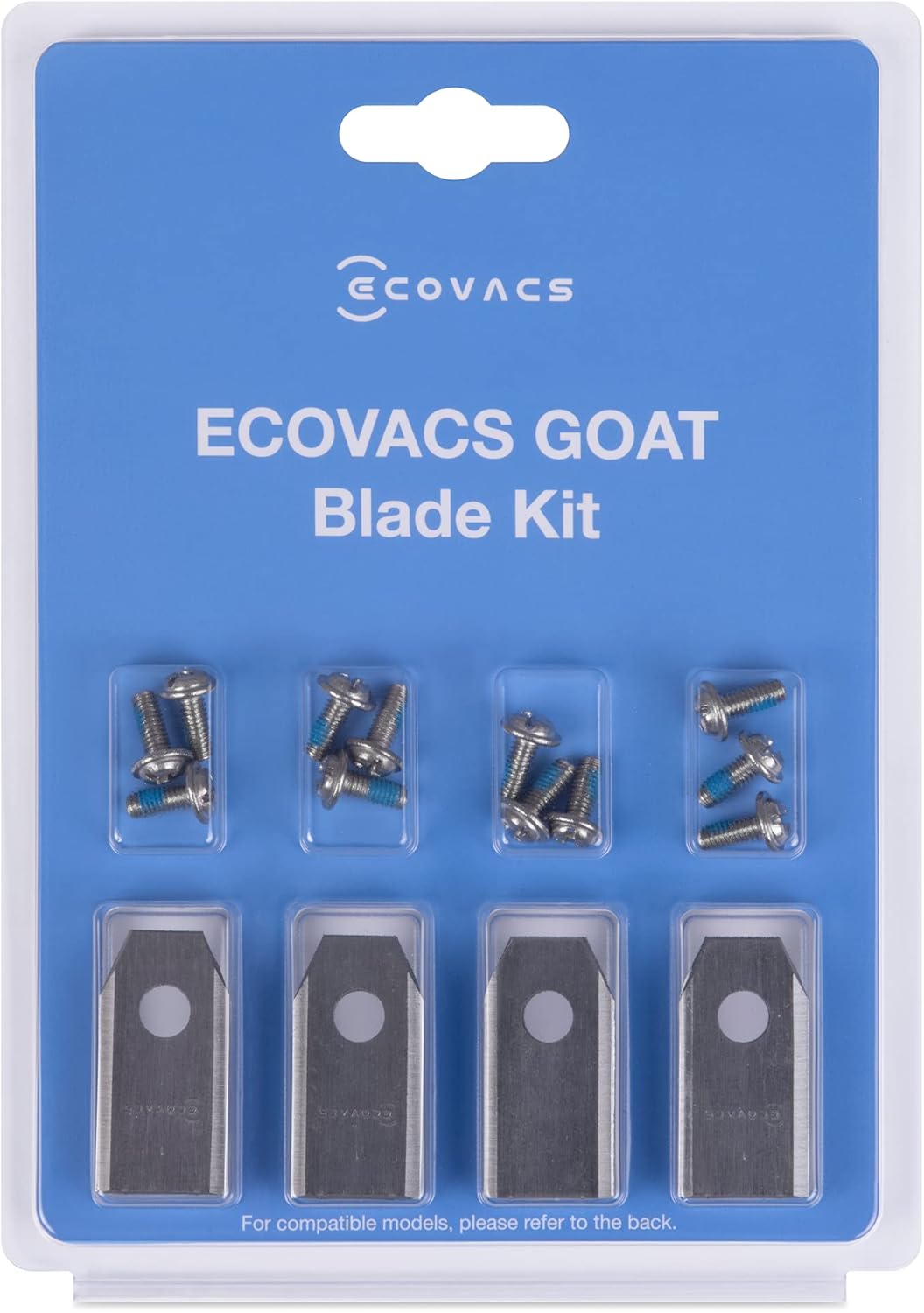 ECOVACS GOAT G1-800 Mhroboter ohne Begrenzungskabel 800㎡, Rasenmher Roboter mit TrueMapping-Multifusionslokalisierung,   Hindernisvermeidung, 16-Zonen-Management, 45% Steigung, Videomanager