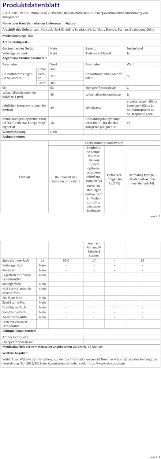 AAOBOSI Compressor Cool Box 36 L, Cool Box Car with WiFi App Control, 12/24 V and 100-240 V Electric Cool Box, up to -20 °C for Car, Truck, Boat, Motorhome, Camping, Double Zone