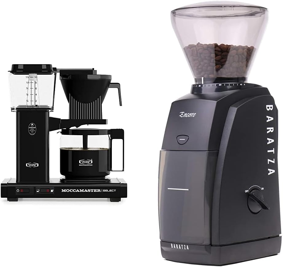 Moccamaster KBG Select, Kaffeemaschine, Retro Kaffeemaschine, Filterkaffee, Off-White, 1.25L