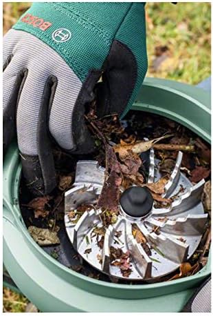 Bosch elektrischer Laubsauger/Laubblser UniversalGardenTidy 3000 (3000 W, Fangsack 50 l, stufenlose Drehzahleinstellung, zum Blasen, Saugen und Hckseln von Laub, in Kartonverpackung)